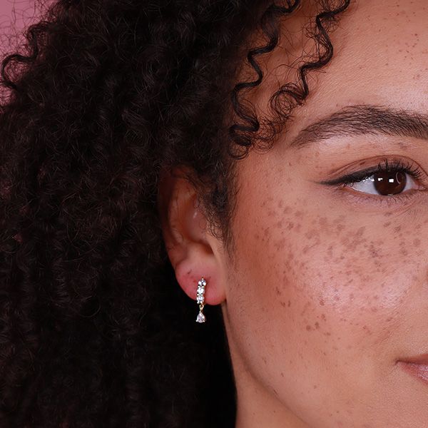 Shine Bright Huggie Earrings